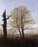 Carl Gustav Carus Landscape in Early Spring USA oil painting artist